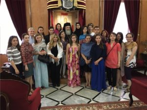 Izrael_uchenici_patriarhd kd Ierusalim Neofit III